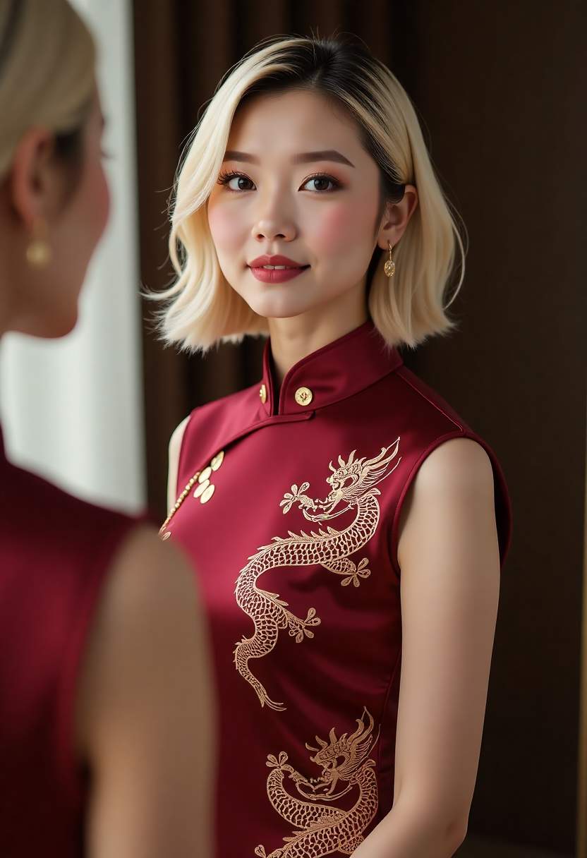 春季桃花花海